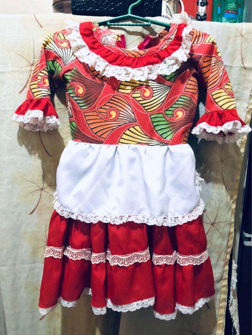 Chile National Costume Babies Kids Girls Apparel 4 To 7 Years On Carousell