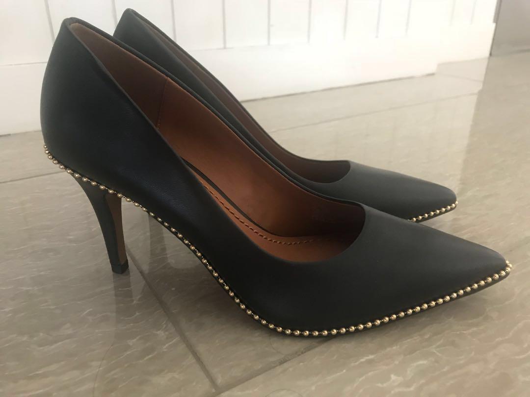 Coach studded pumps store