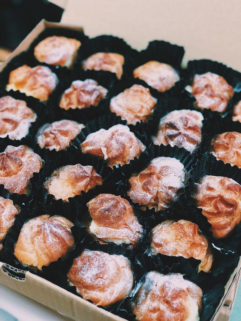 Custard Cream Puffs (Halal), Food & Drinks, Packaged & Instant Food on