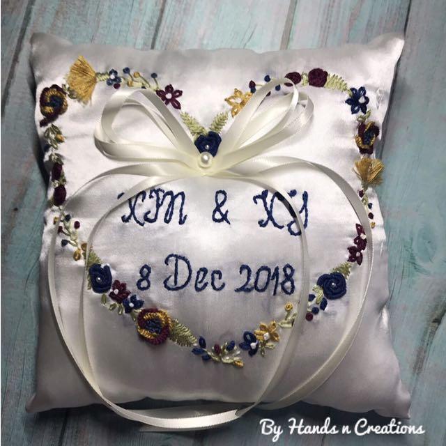 Wedding ring cheap bearer pillow