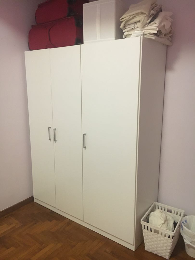 Dombas Wardrobe Ikea Furniture Shelves Drawers On Carousell