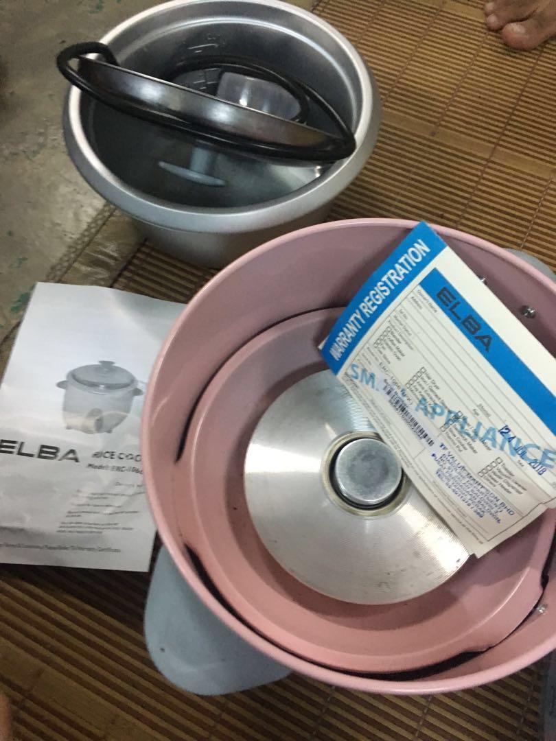 Elba Rice Cooker, TV & Home Appliances, Kitchen Appliances, Cookers on