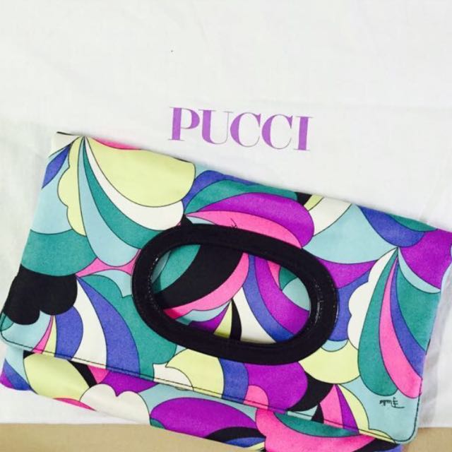 Emilio pucci clutch clearance
