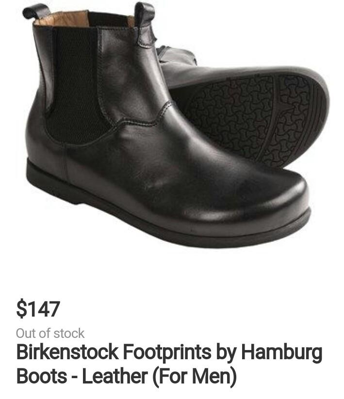 Birkenstock footprints boots new arrivals