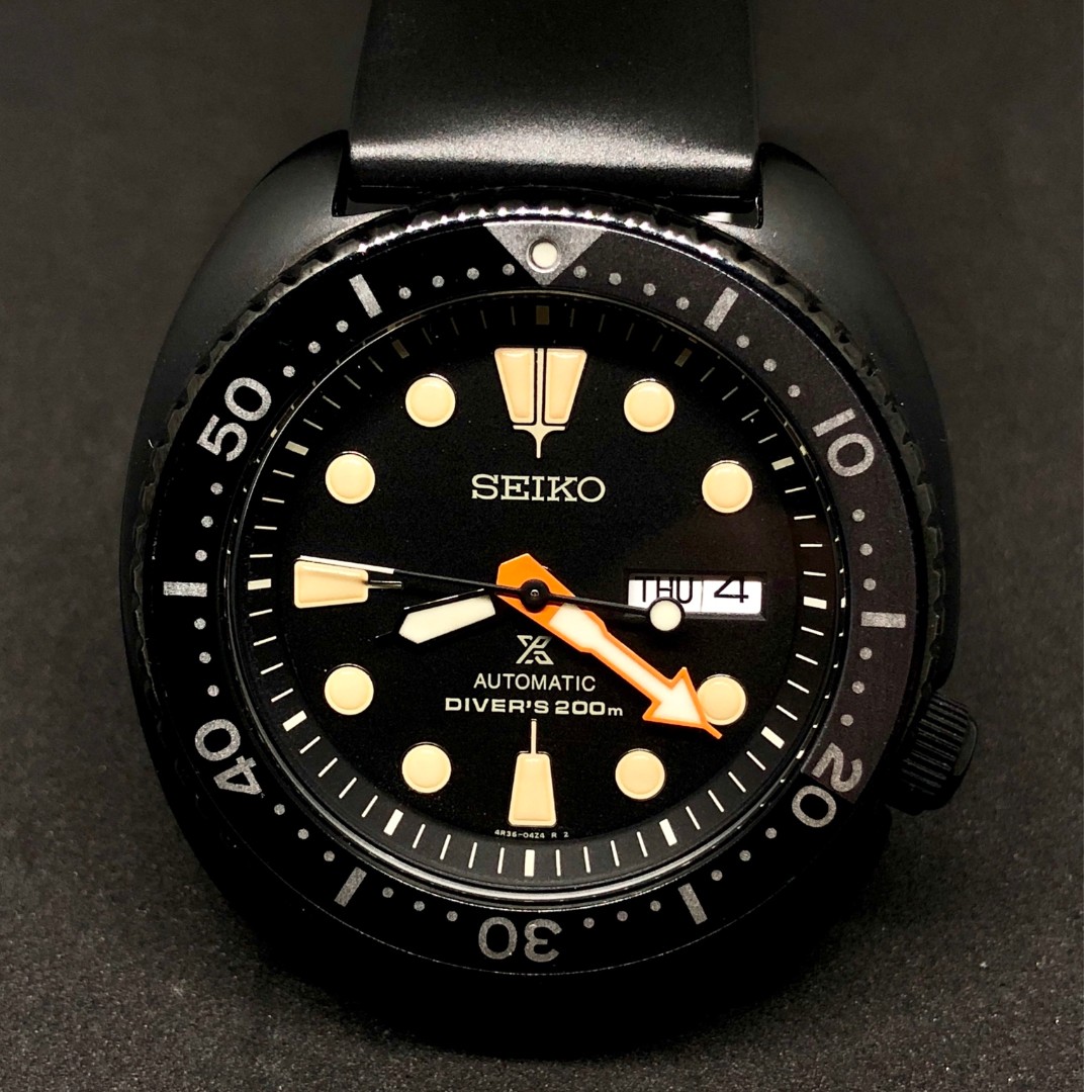 Seiko ninja turtle black cheap