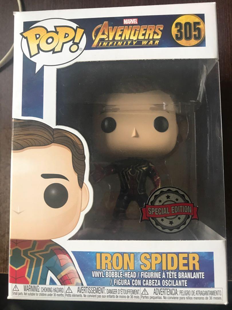 funko pop iron spider 305