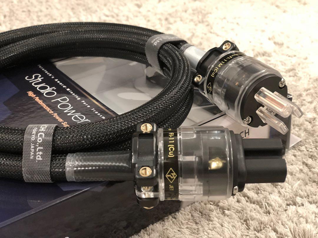 Furutech 1.5m Power Cord, The Astoria, Audio, Other Audio Equipment on