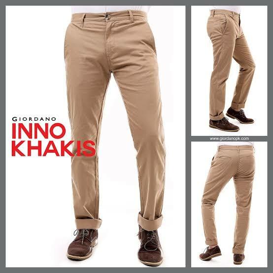 Giordano inno khakis chino longpants 