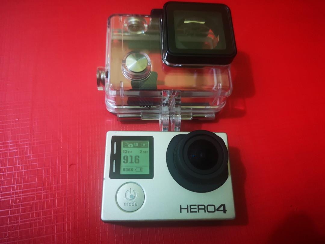 Gopro Hero 4 Black Edition (Category: Gimbals & Stabilizers ) located in Pasig City. Submitted by heneral_henny (Listing ID 197672700, Image 1). Description: Last price 6000. Comes with original case and battery.