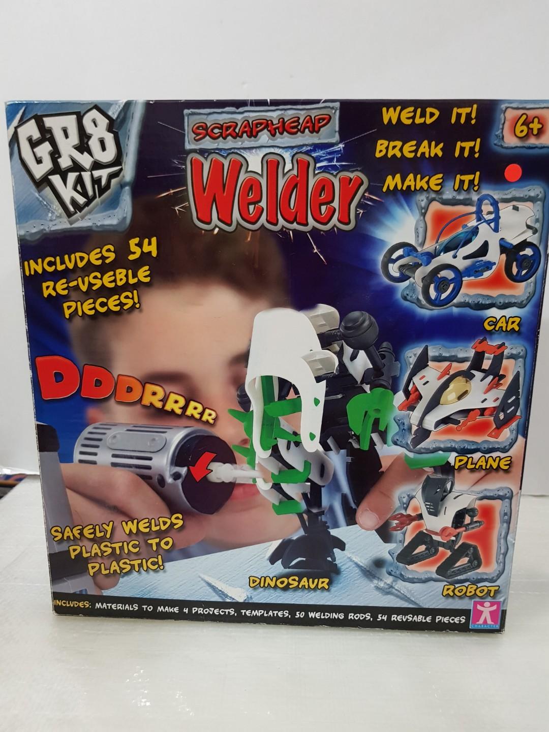 Plastic welding toy store
