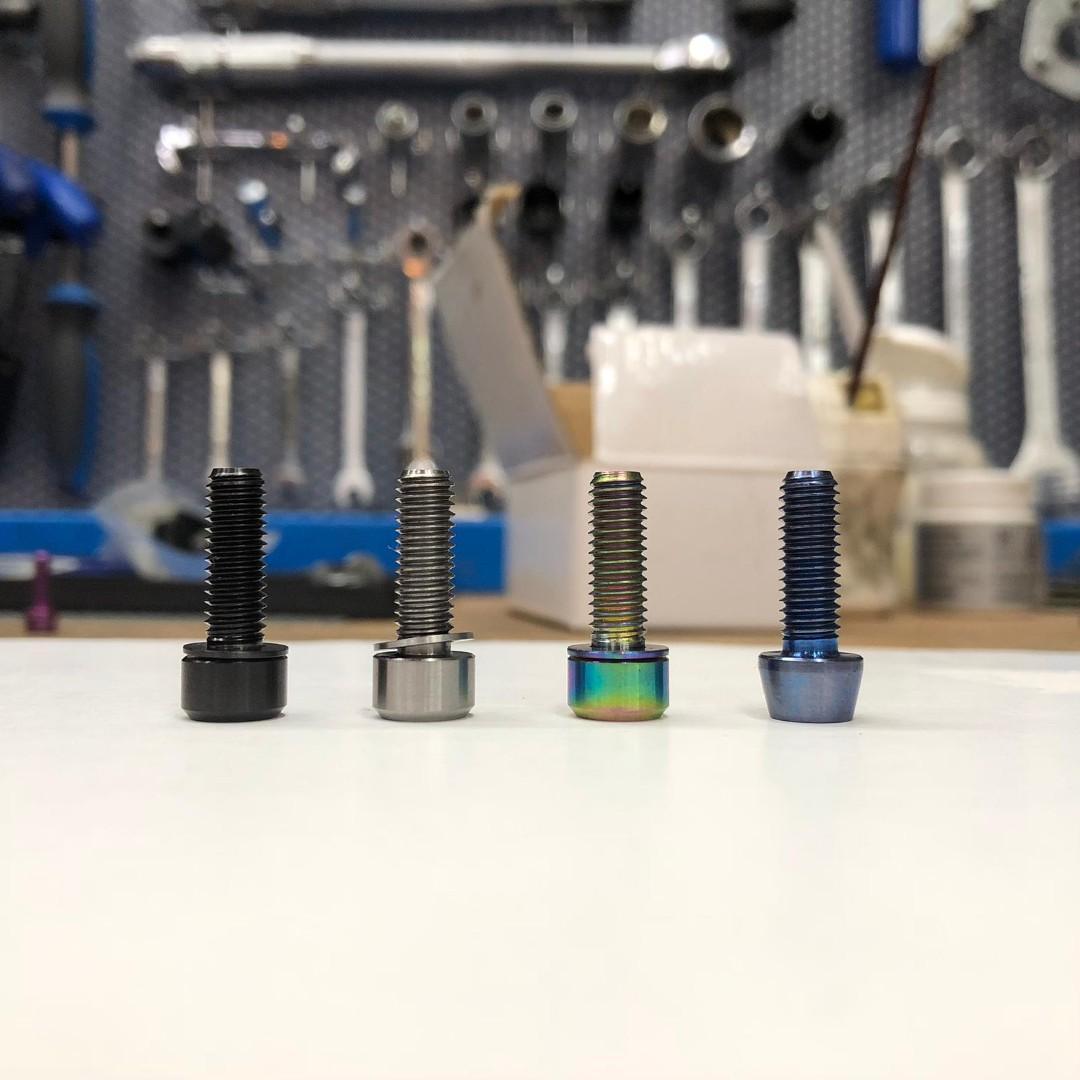 Grade Titanium Bolts M6 x 18mm, Sports Equipment, Bicycles