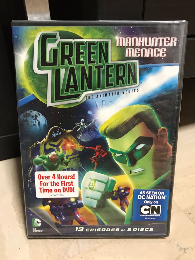 Green Lantern Animated Series Season 1 Part 2 - BNIB, TV & Home Appliances,  TV & Entertainment, TV Parts & Accessories on Carousell