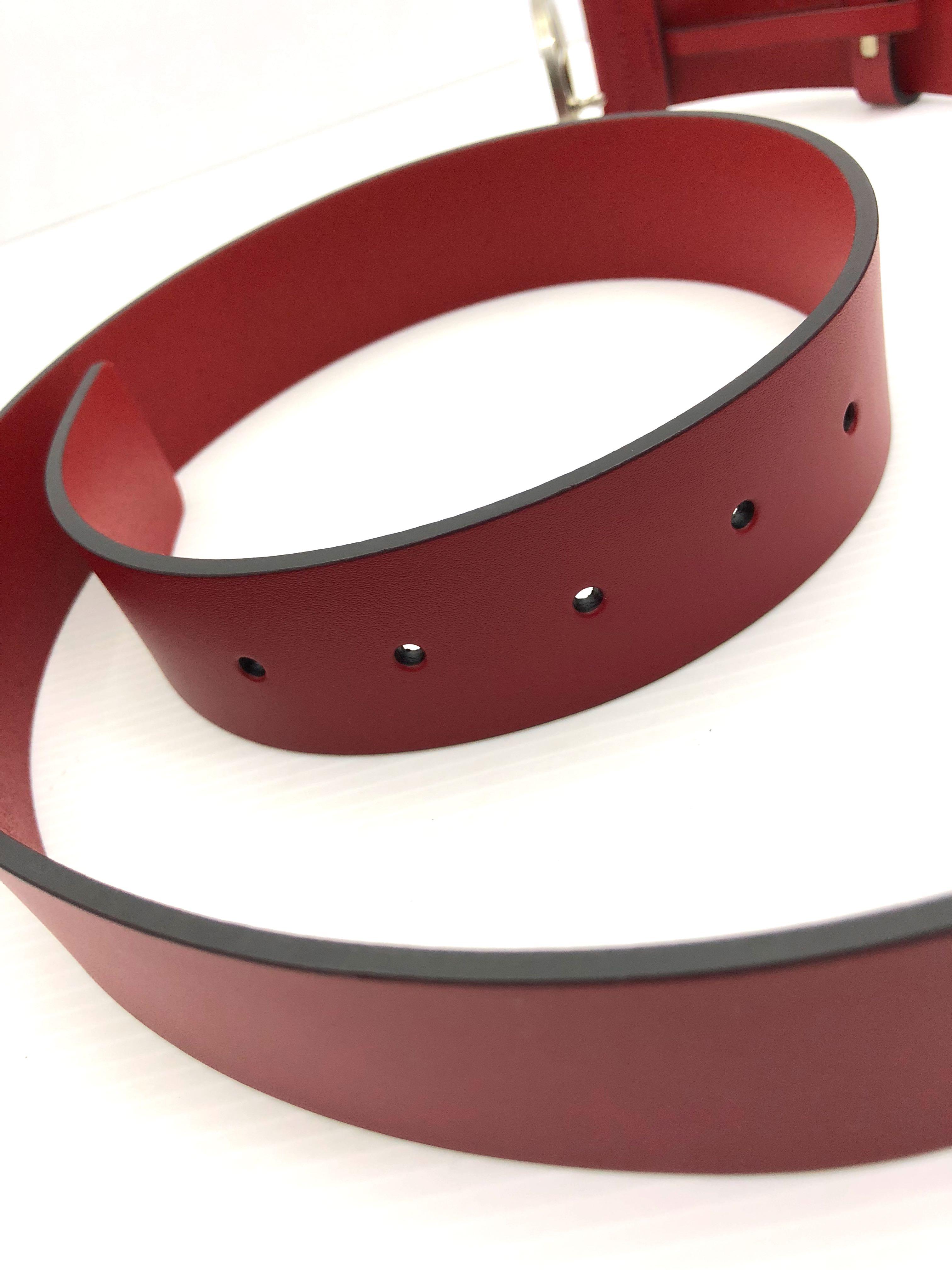 GUCCI GG LEATHER BELT 368186 187004296