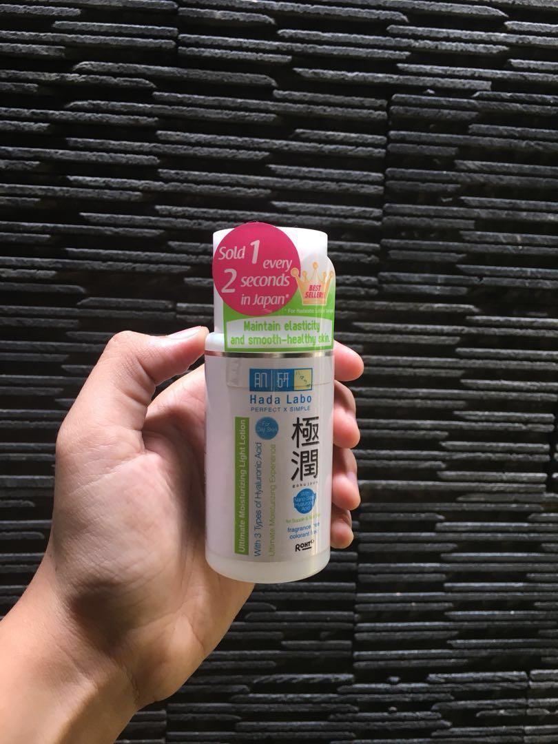 Hadalabo Hyaluronic Acid Oily Skin Kesehatan Kecantikan
