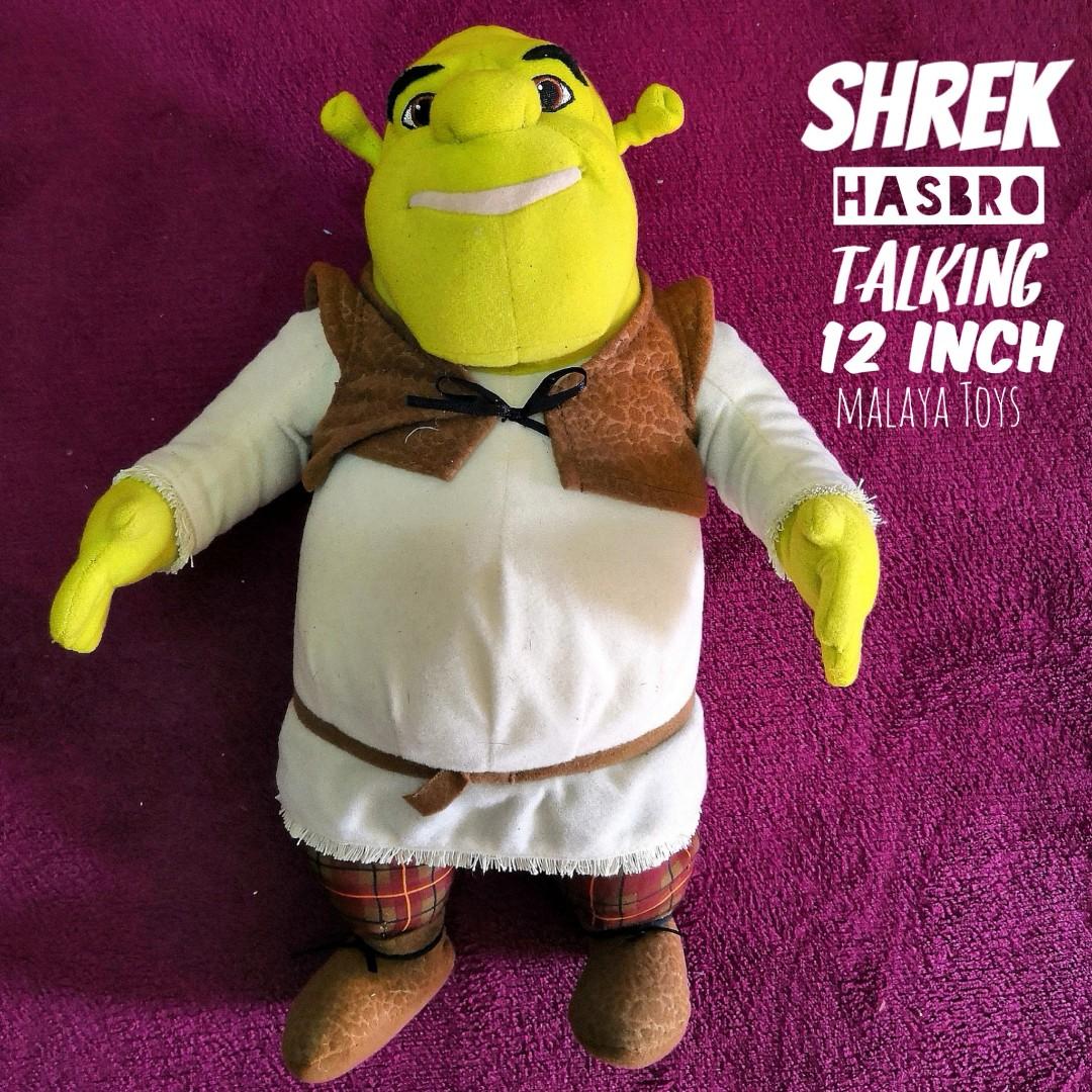 Talking shrek doll on sale