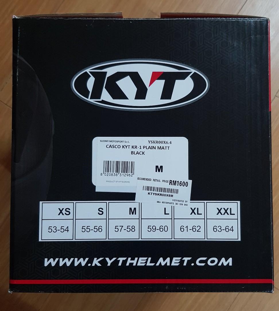 Helmet KYT KR1 Auto Accessories on Carousell