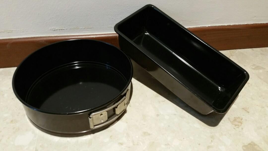 Ikea Circular Cake Tin Loose Base Rectangular Bread Tin Sold Home Appliances Kitchenware On Carousell