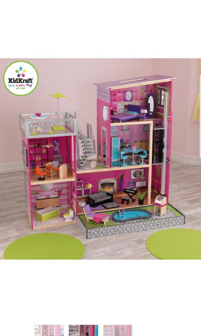 uptown barbie house