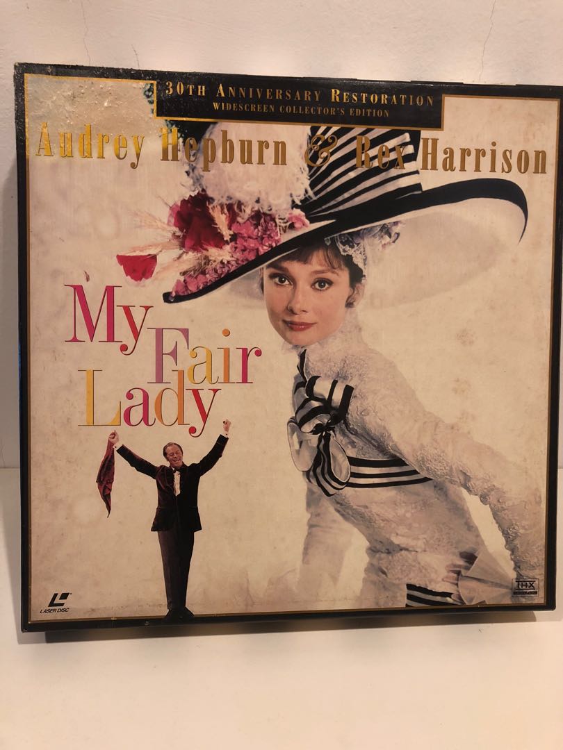 Laserdisc collection Audrey Hepburn LD -My Fair Lady