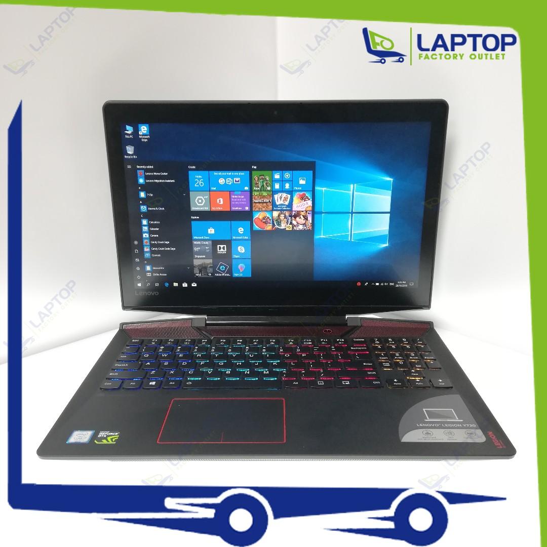 Lenovo Legion Y720 15ikb I7 7 8gb 1tb 128gb Premium Preowned Wnty Electronics Computers Laptops On Carousell