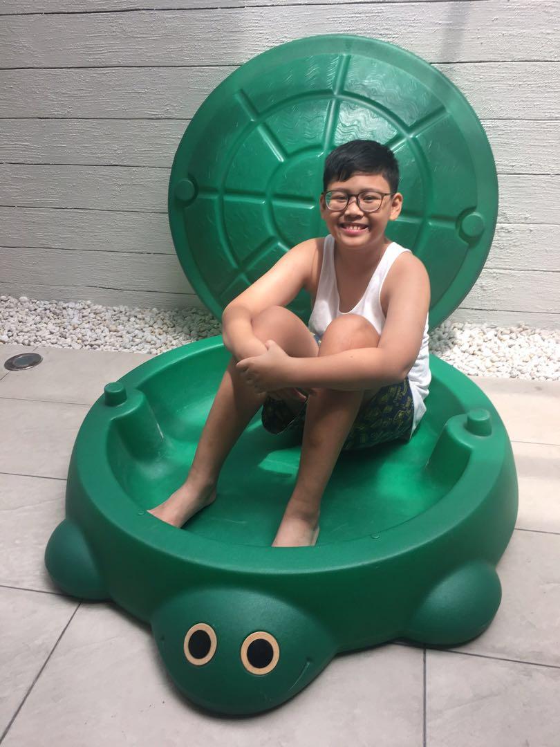 little turtle sandbox