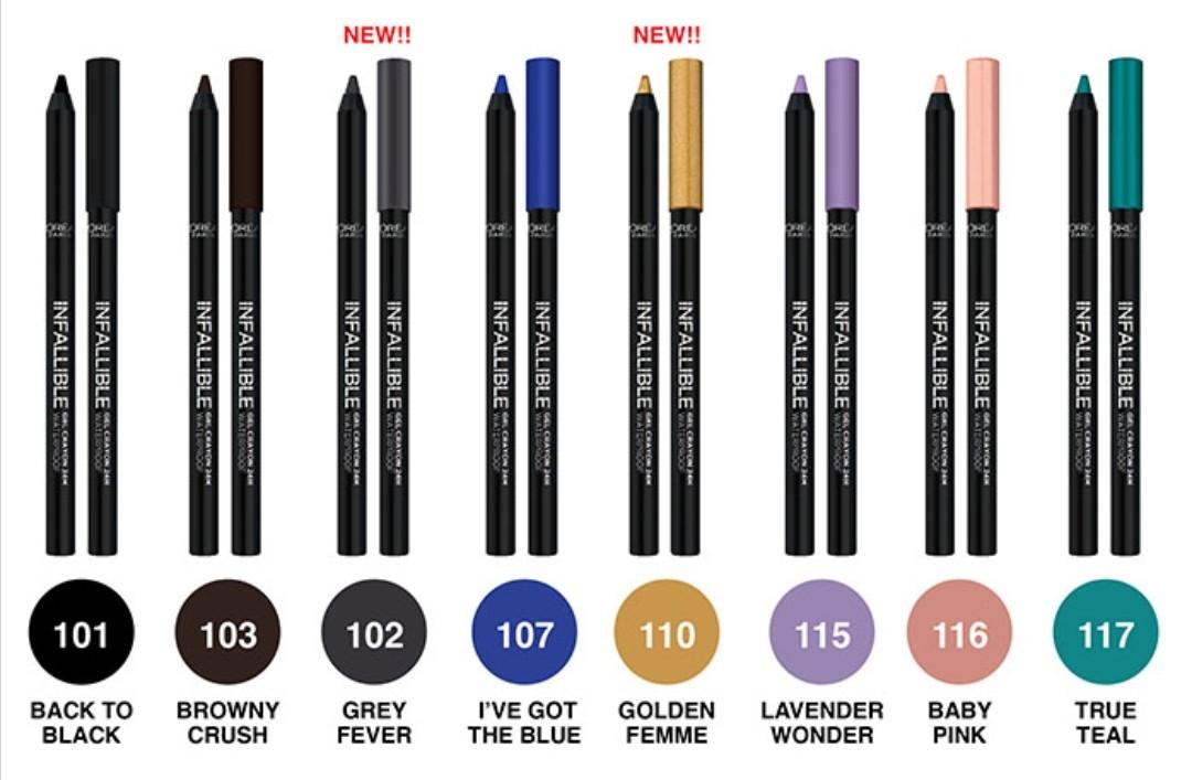 Loreal paris infallible gel crayon eyeliner