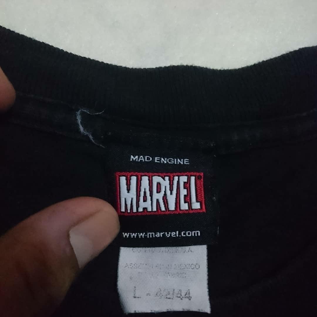 Marvel mad engine spiderman tshirt 