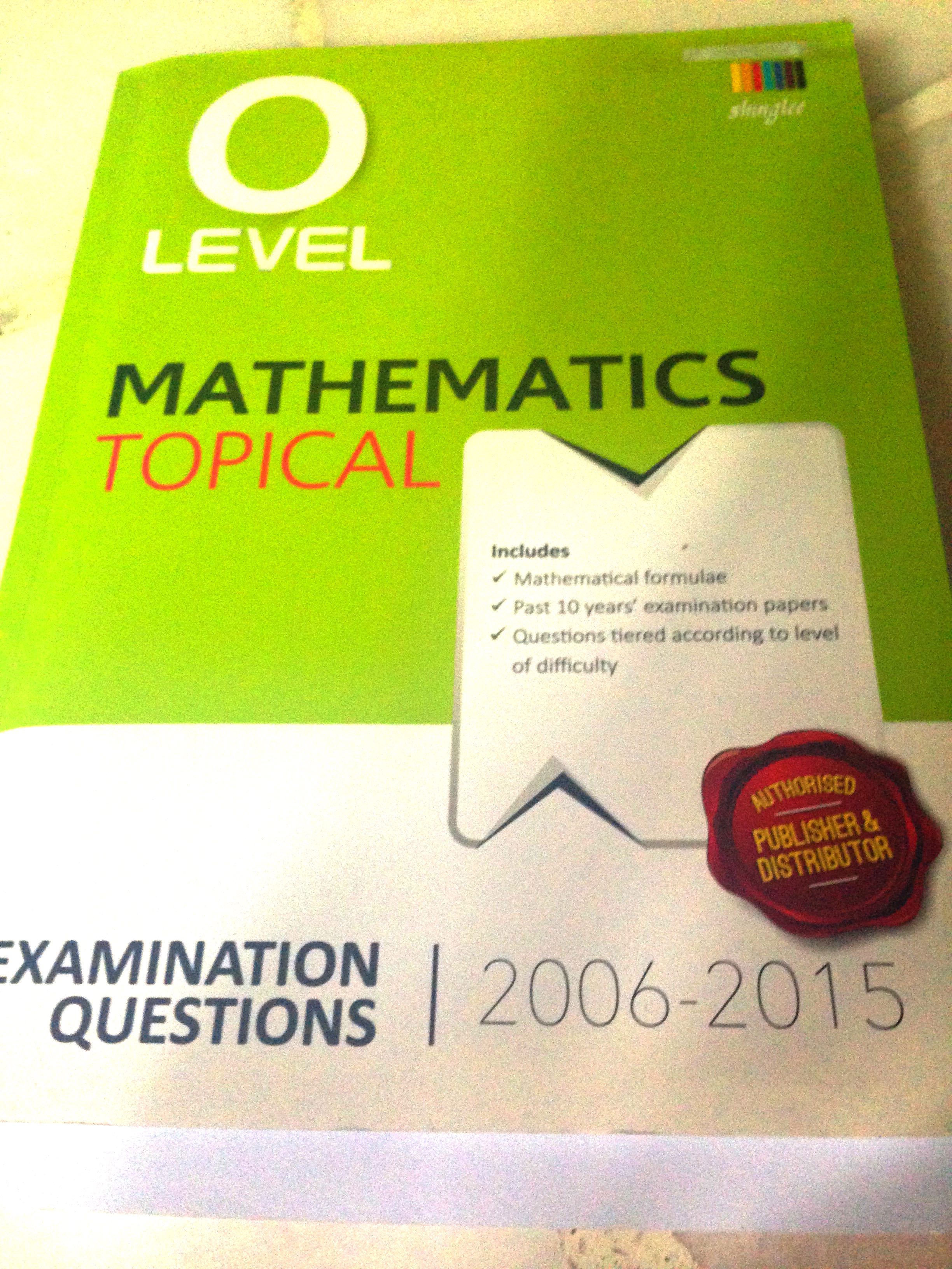 Maths topical 2006 2015 hobbies toys books magazines