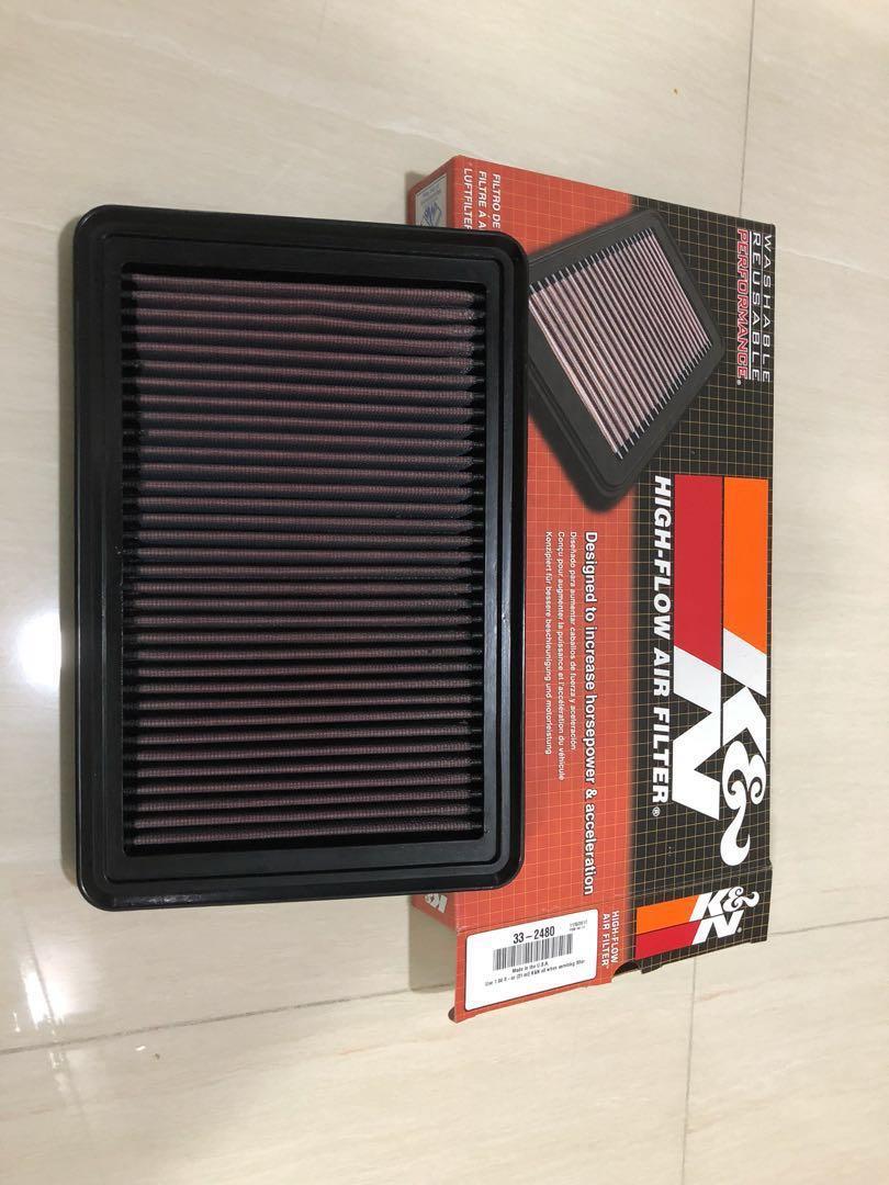 mazda 5 k n air filter car accessories accessories on carousell