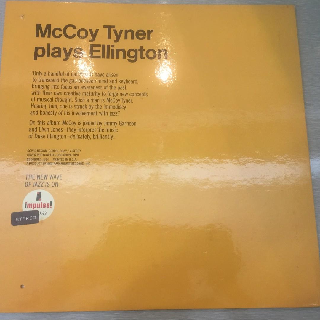 McCoy Tyner ‎– McCoy Tyner Plays Ellington, Vinyl LP, Impulse! ‎– AS-79,  1968, USA