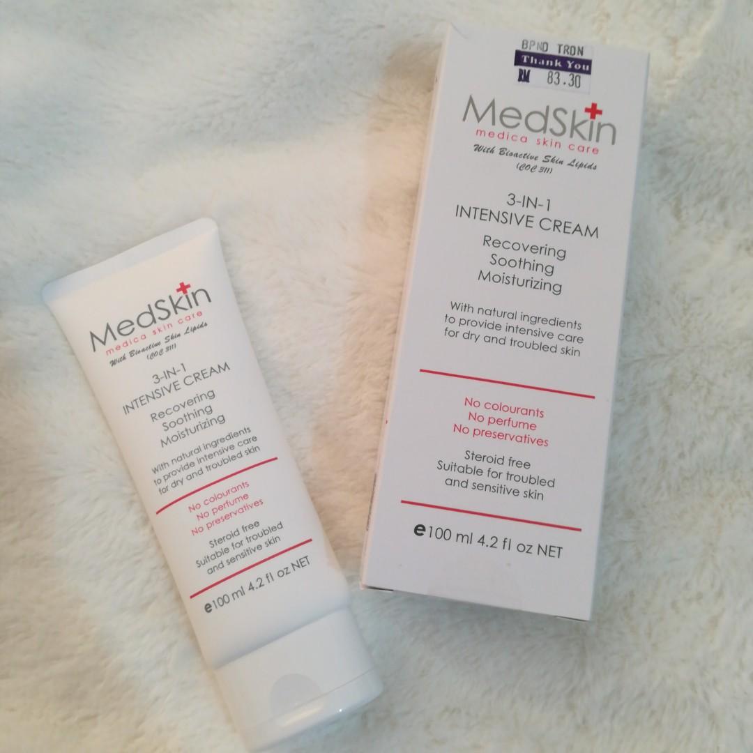 Medskin Intensive Cream Free Postage Health Beauty Skin Bath Body On Carousell