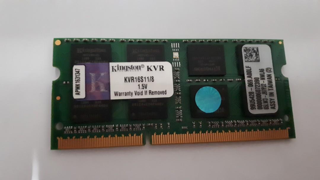 Memory Ram Ddr3 Laptop 8gb Elektronik Bagian Komputer Aksesoris Di Carousell