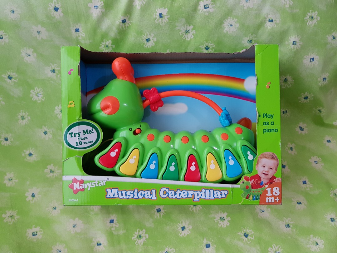 caterpillar baby toy