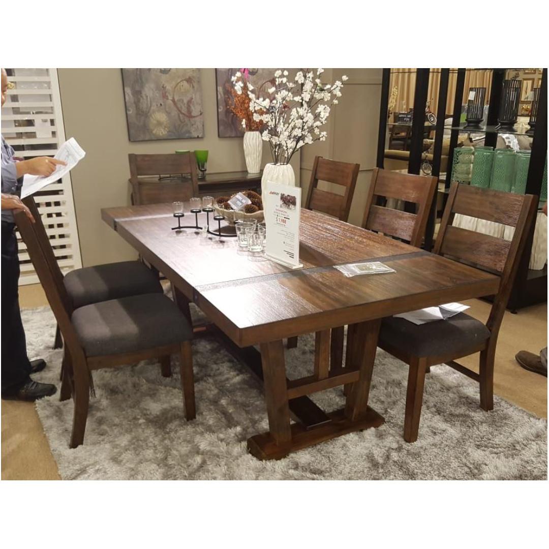 Reduced Zenfield Dining Chairs By Ashley Homestore Furniture Home Living Furniture Tables Sets On Carousell