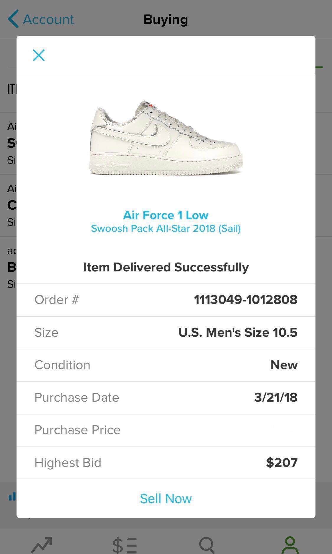 swoosh pack af1 sail