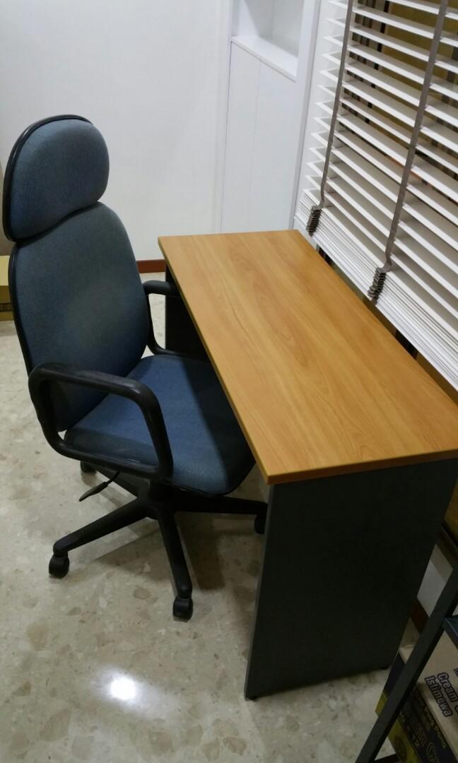 Office Chair Previously Used As Study Desk Chair At Home Furniture Tables Chairs On Carousell