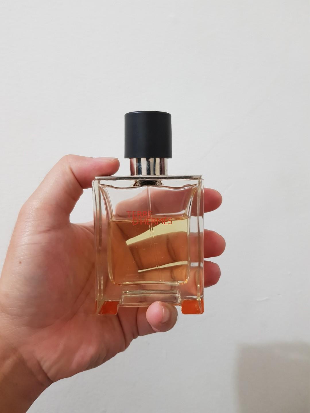Parfum Original Preloved Terre D Hermes 50ml Kesehatan Kecantikan Parfum Kuku Lainnya Di Carousell