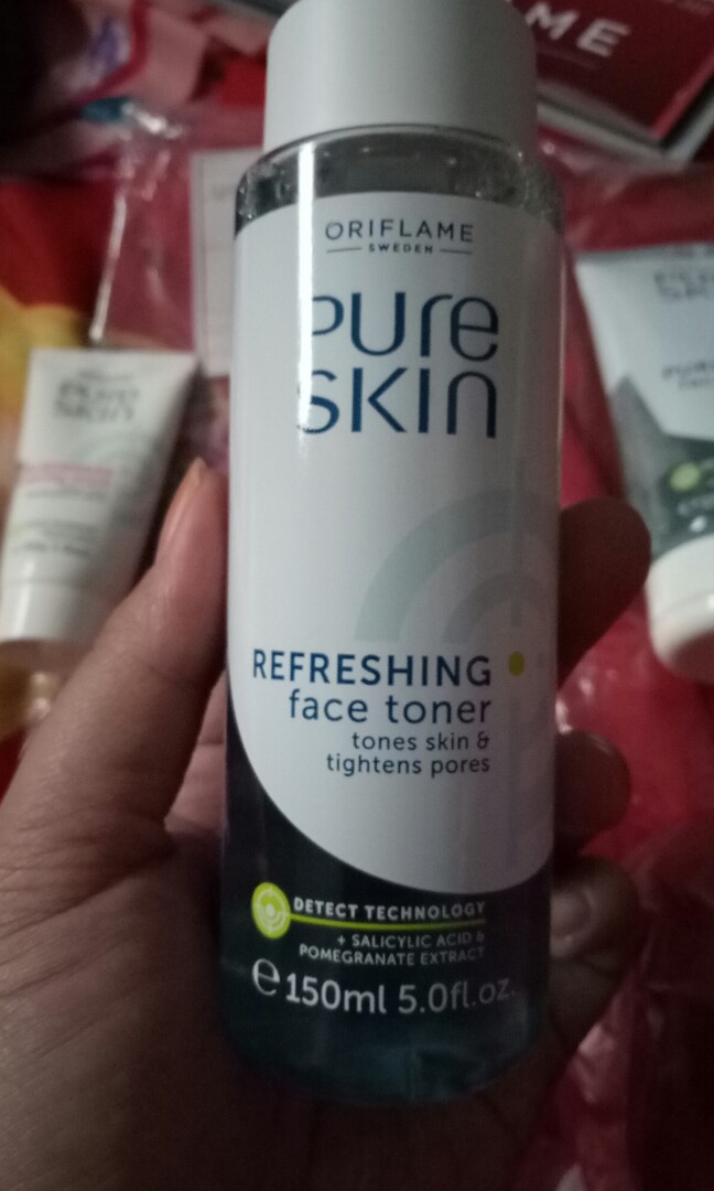 Pure Skin Refreshing Face Toner Kesehatan Kecantikan Kulit Sabun Tubuh Di Carousell