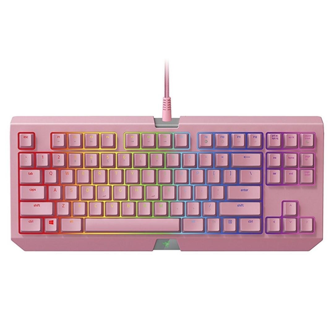 Razer Blackwidow Tournament Edi Chroma V2 Quartz Electronics Computer Parts Accessories On Carousell