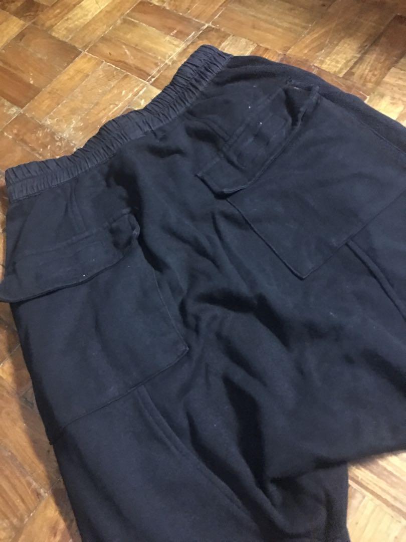 rick owens cargo pants alternative