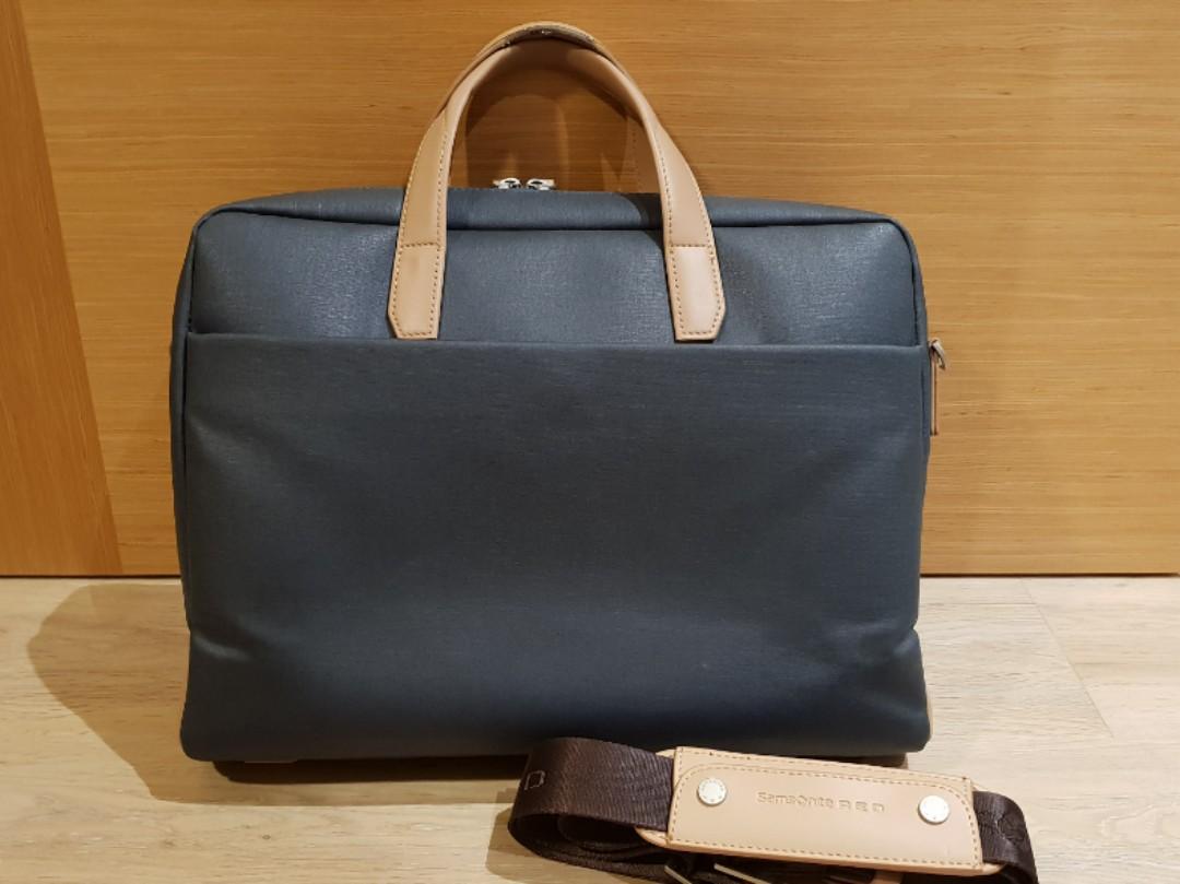 samsonite red brillo briefcase