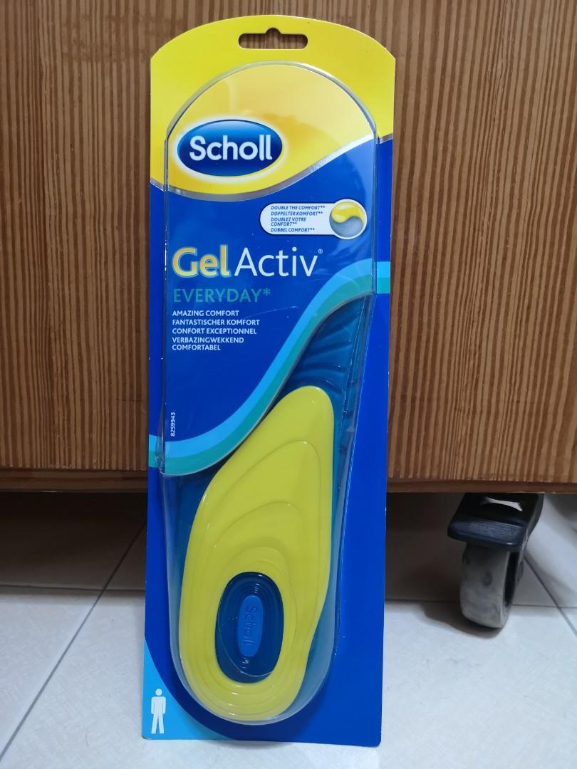 Scholl Gel Active Insole For Men Men S Fashion Footwear Formal Shoes On Carousell