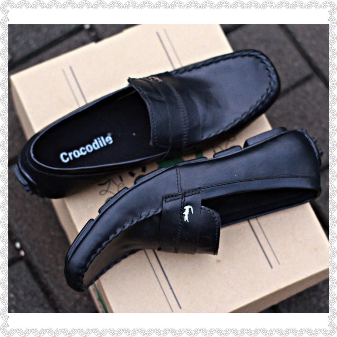 Sepatu Casual Pria Cowok Kulit Keren Import Ori Murah Terbaru 2018