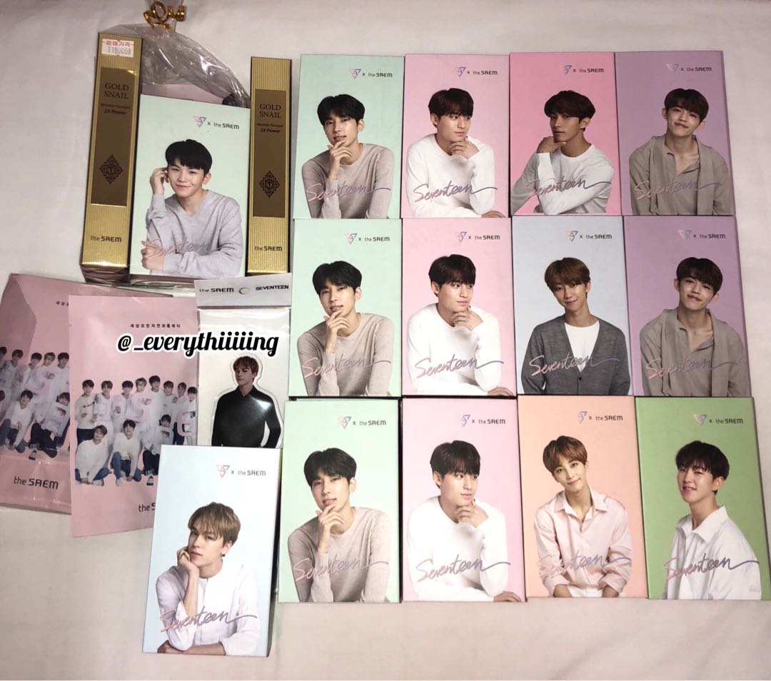 Saem Seventeen Perfume 2024 favors