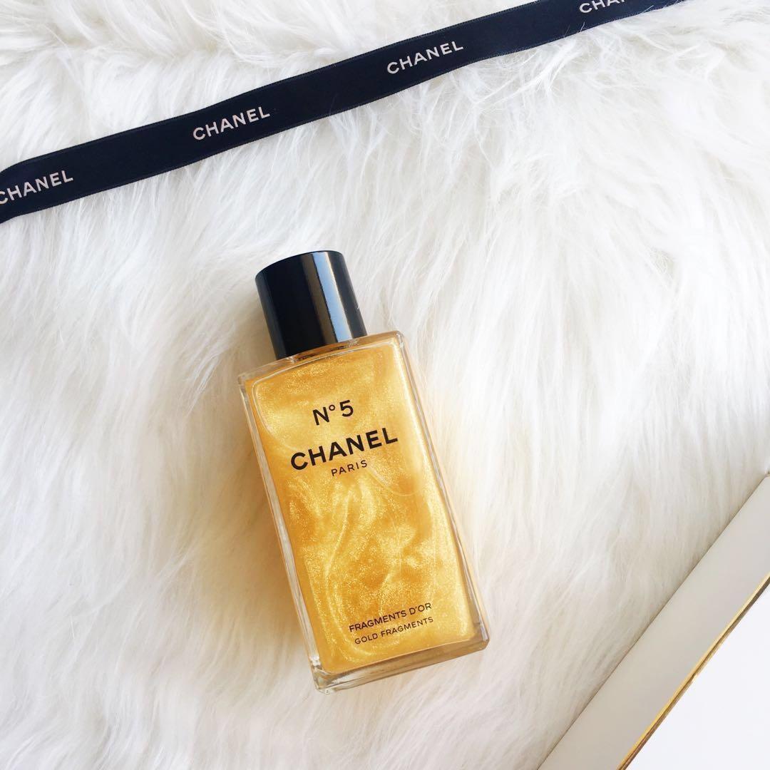 Chanel n 5 on sale gold fragments