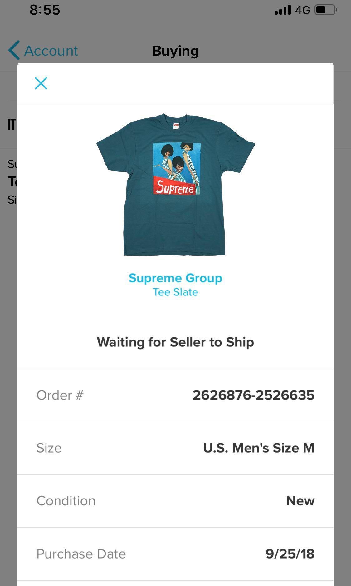 supreme group tee