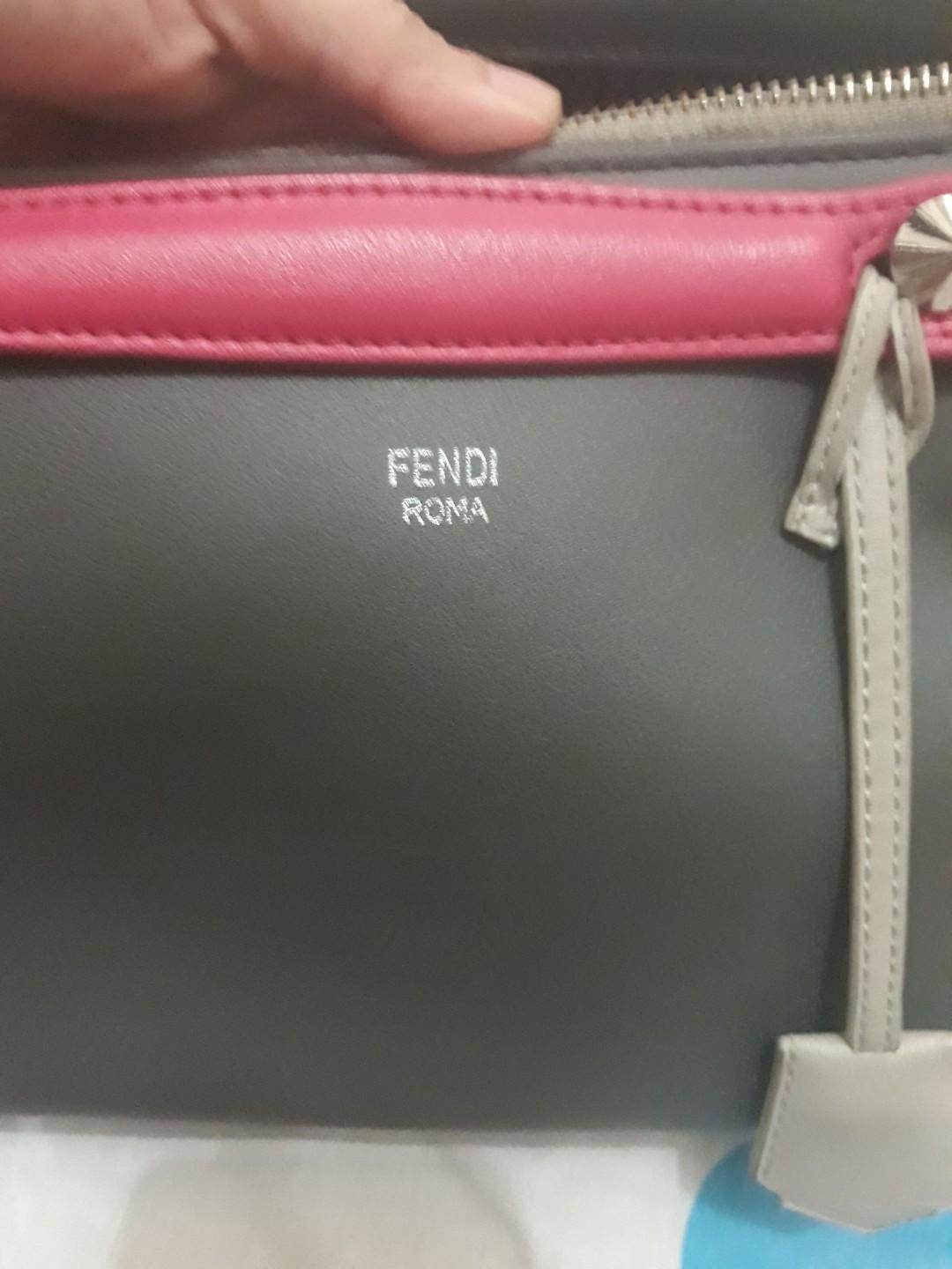 Tas Selempang Fendi Roma Abu Pink Women S Fashion Women S Bags