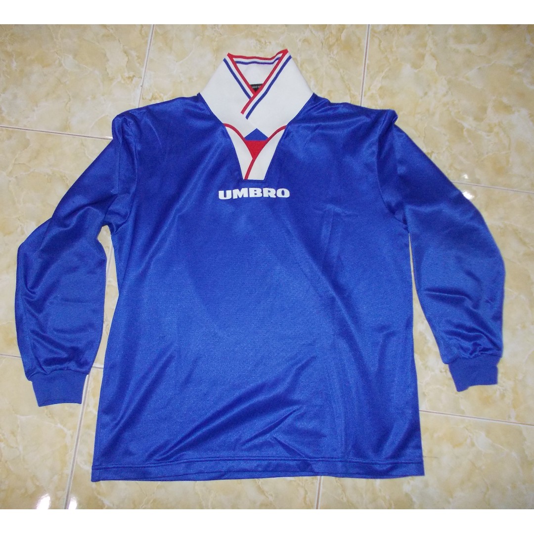 UMBRO BY DESCENTE JAPAN FOOTBALL JERSEY SHIRT LONG SLEEVE, Men's