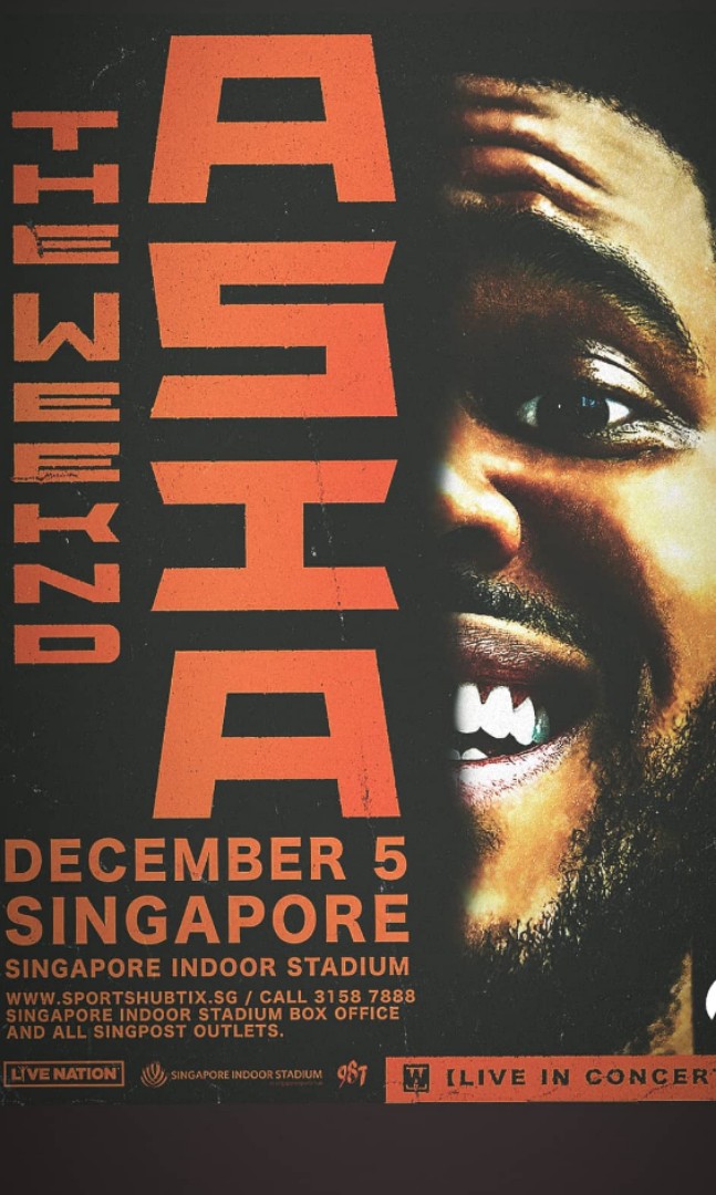 Weeknd concert ticket CAT 4, Tickets & Vouchers, Event Tickets on Carousell