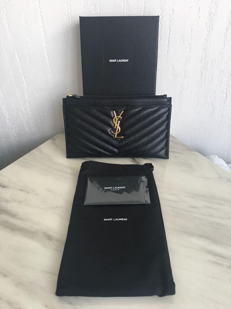 Saint laurent shop slim wallet